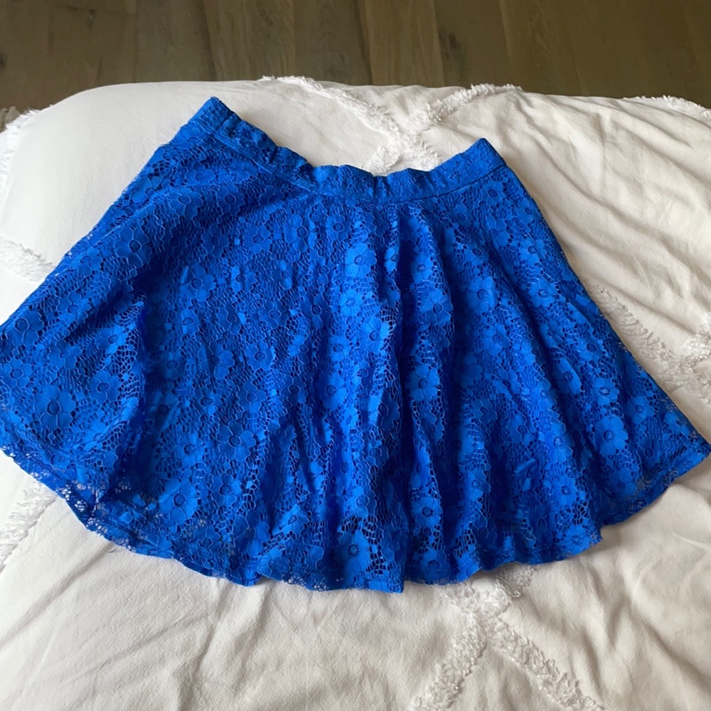 Floral High Waisted Skirt